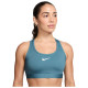 Nike Γυναικείο μπουστάκι Swoosh Medium-Support Padded Sports Bra
